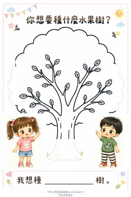 學習單 3：種水果樹