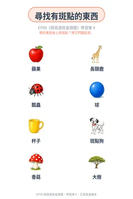 學習單 4：走迷宮找長頸鹿