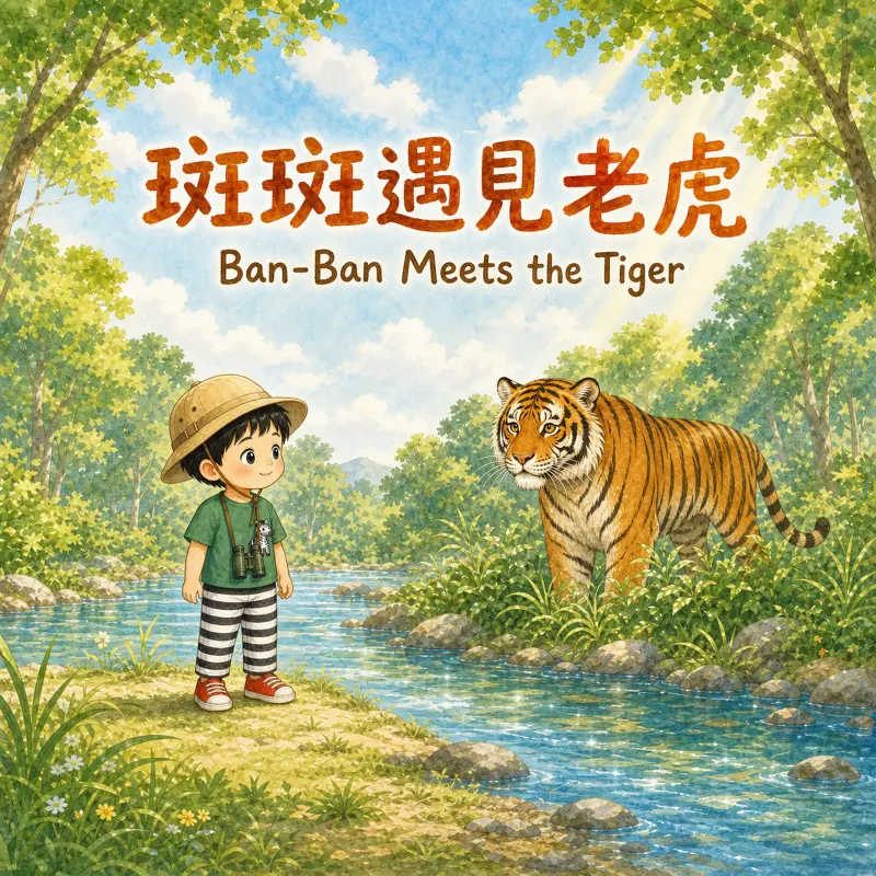 斑斑遇見老虎
