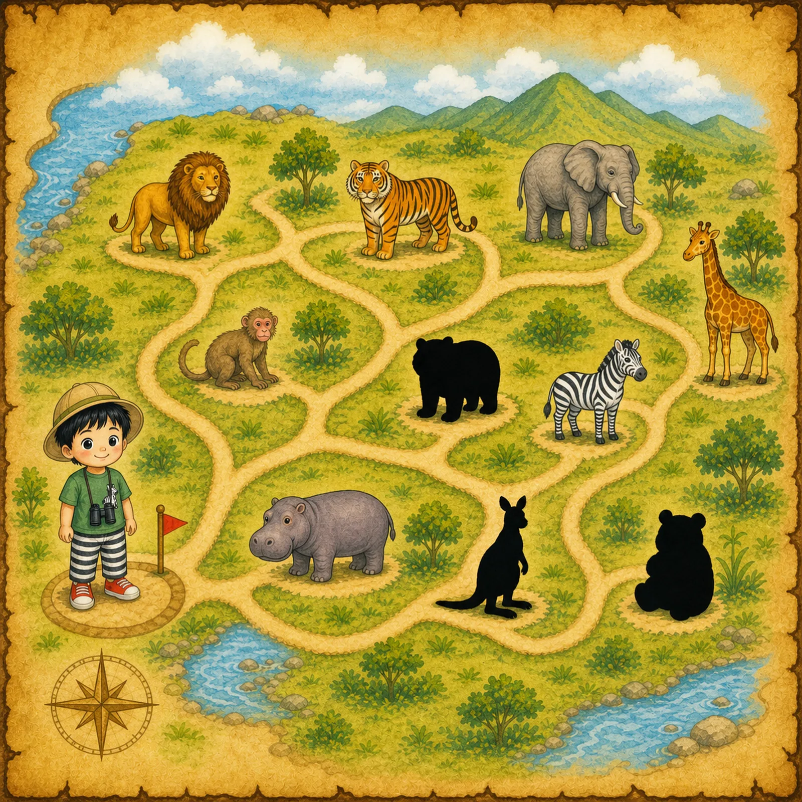 Ban-Ban's Adventure Map