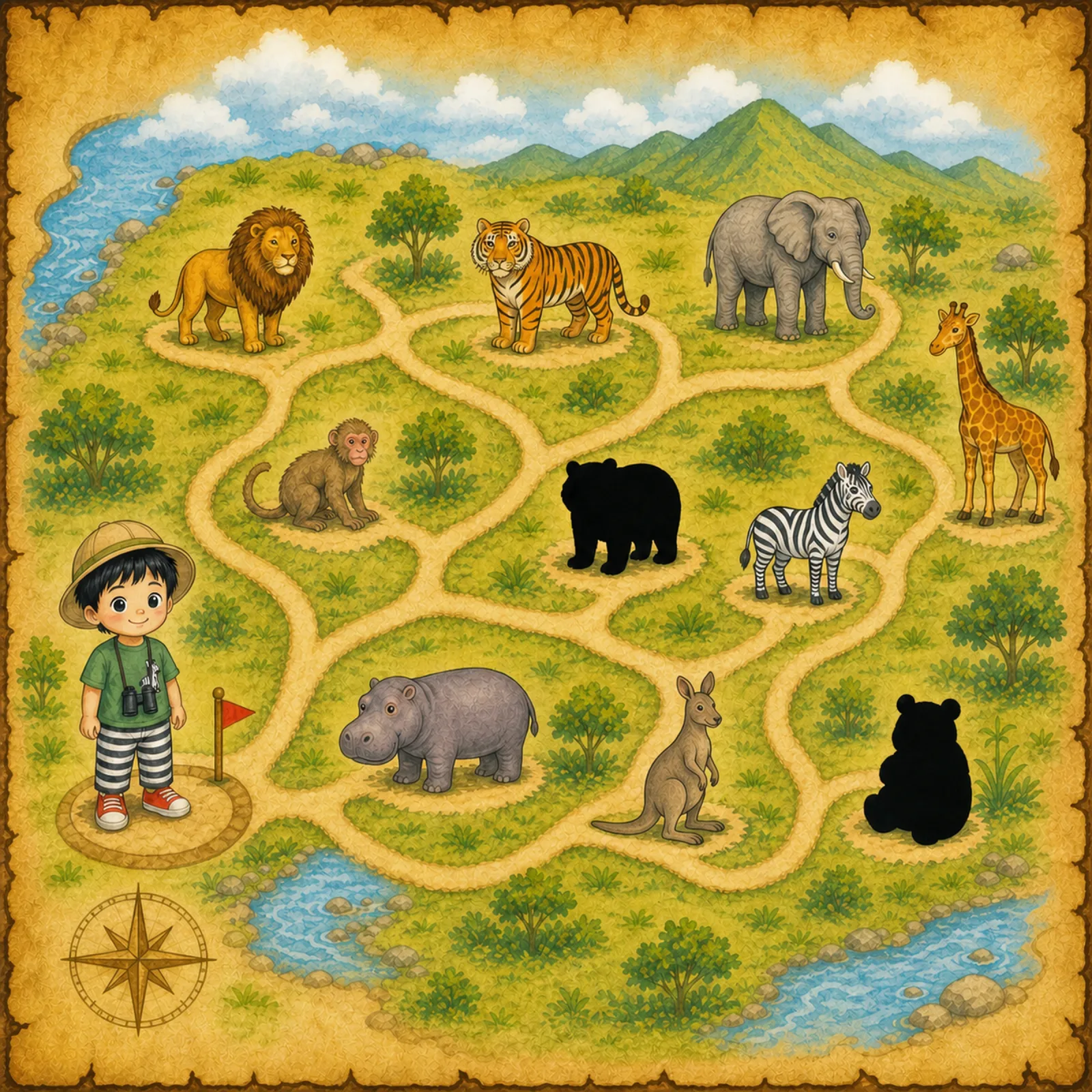 Ban-Ban's Adventure Map