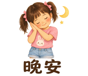兔兔 — 晚安