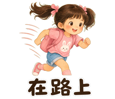 兔兔 — 在路上